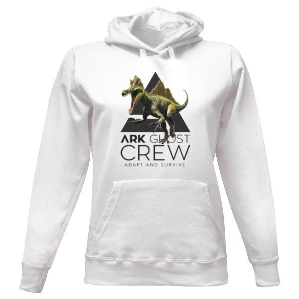 Dámská mikina s kapucí s potiskem ARK Ghost crew s kapucí