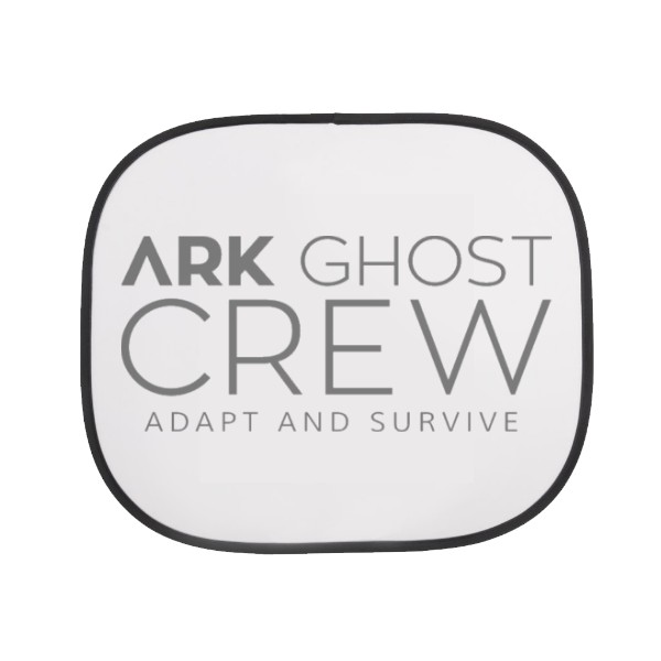 Stínítko do auta s potiskem ARK Ghost crew